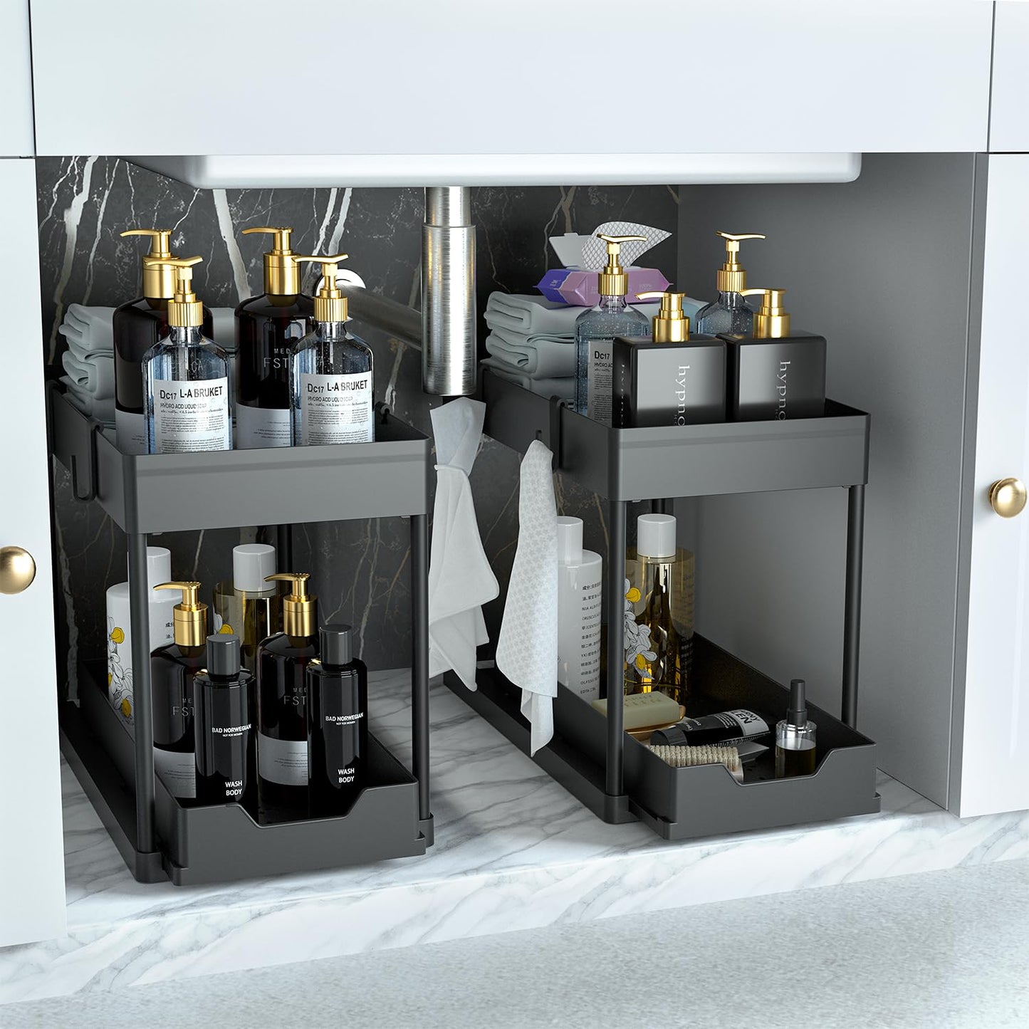 Sliding Cabinet Organizer